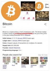 Google назвал биткоин лопнувшим пузырем рис 2
