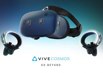 HTC показала контроллеры для своей гарнитуры виртуальной реальности Vive Cosmos