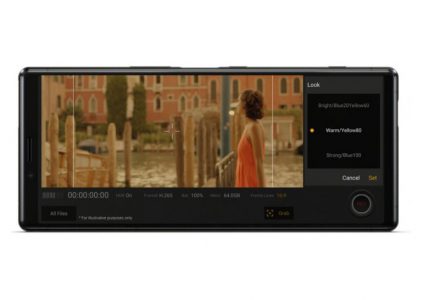 Новый флагман Sony Xperia 1 первым получил «кинематографический» дисплей 4K OLED с соотношением 21:9