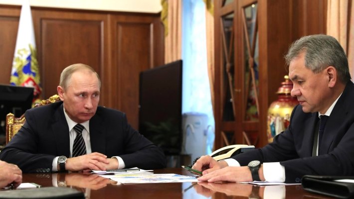 Путин согласился с предложениями Шойгу по ответным мерам на выход США из ДРСМД