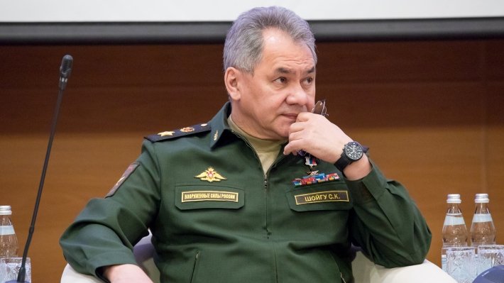 Министр обороны РФ генерал армии Сергей Шойгу