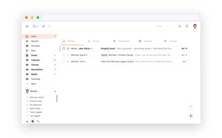 Фанатам Google Inbox посвящается: Бывший главный дизайнер Gmail исправил интерфейс веб-версии почтовика