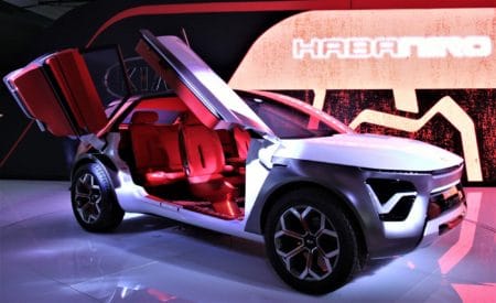 Kia HabaNiro — концепт электрокроссовера следующего поколения с дверьми-крыльями, запасом хода 500 км и пятым уровнем автономности