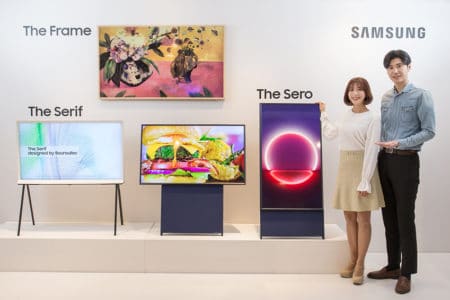 Специально для миллениалов: Samsung представила 43-дюймовый телевизор Sero для просмотра вертикальных видео
