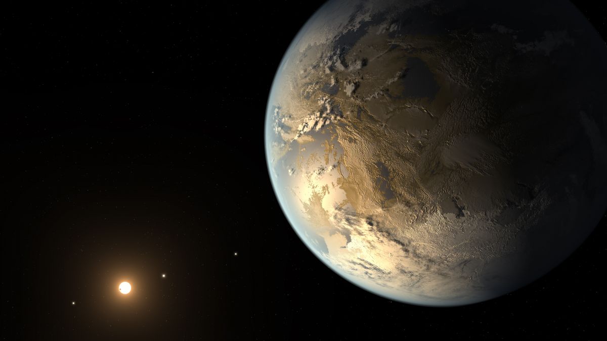Планета Kepler-186 f в представлении художника / © wikipedia.org