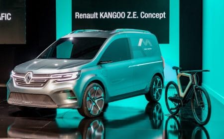 Renault Kangoo Z.E. Concept демонстрирует, как будет выглядеть серийный электрофургон 2020 модельного года