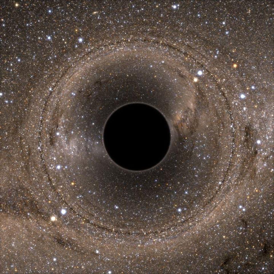 Масса черной дыры - единственный определяющий фактор радиуса горизонта событий для невращающейся, изолированной черной дыры. В течение долгого времени считалось, что черные дыры - это статичные объекты в пространстве-времени Вселенной / © SXS Team/Bohn et. al.