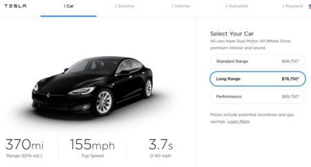 Электромобили Tesla Model S и Model X получили новые электромоторы и увеличенный запас хода при прежней емкости батареи