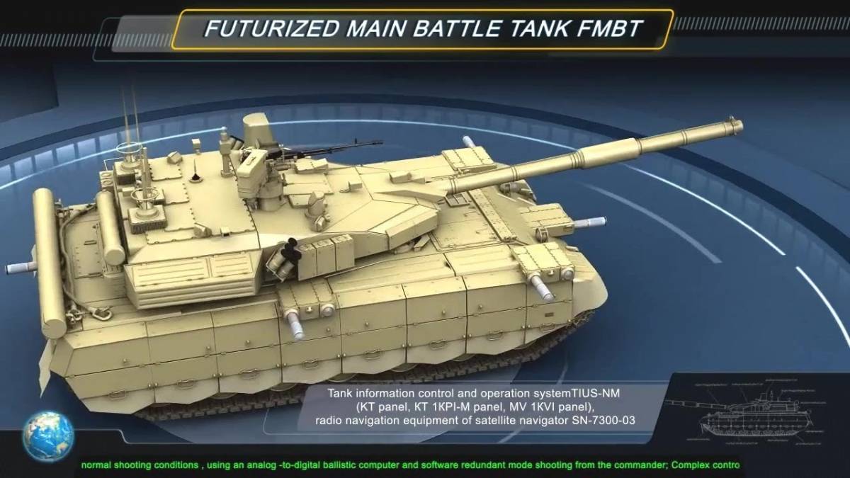 Futurized main battle tank / ©I.ytimg