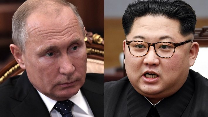 Переговоры президента России Владимира Путина и лидера Северной Кореи Ким Чен Ына начнутся 25 апреля в формате тет-а-тет