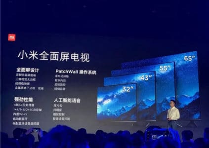 Xiaomi выпустила пять новых телевизоров Mi TV, включая ультратонкий Mi Mural TV