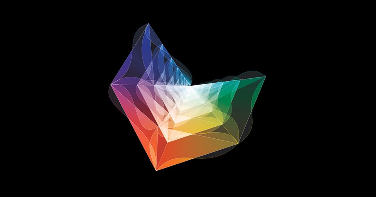 Амплитуэдр в представлении художника - вновь открытый математический объект, похожий на многогранную жемчужину в высших измерениях / © Andy Gilmore