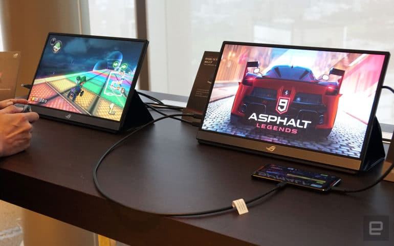 ASUS показала передовые панели дисплеев для ноутбуков серии ROG