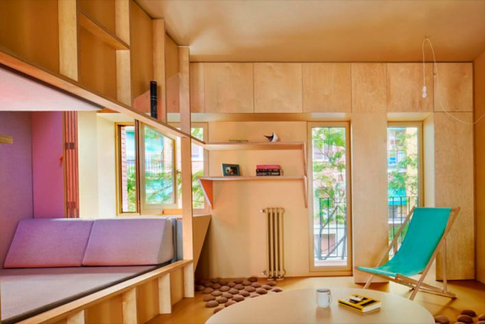 В Мадриде создали прохладный дом без кондиционеров