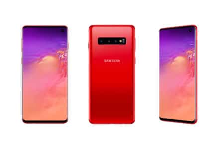 «Красный кардинал». Смартфоны Samsung Galaxy S10 и Galaxy S10+ получат новый ярко-красный цвет Cardinal Red