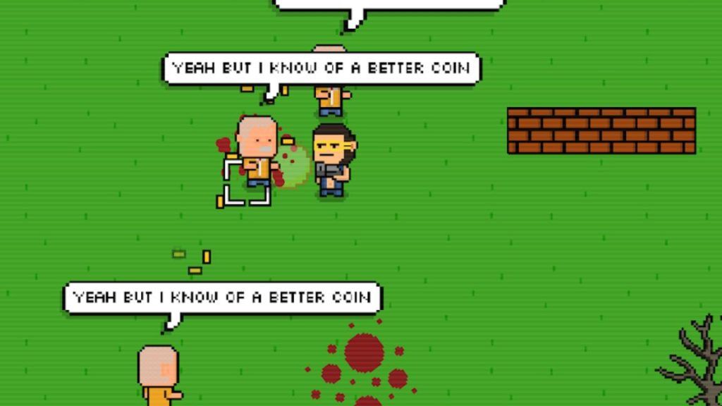 Пользователь Reddit опубликовал игру-шутер про биткоин и Сатоши Накамото