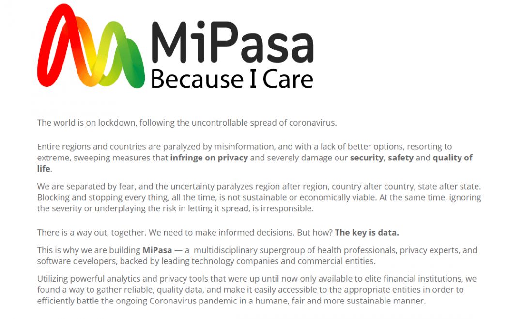 Пандемия Mipasa блокчейн сайт