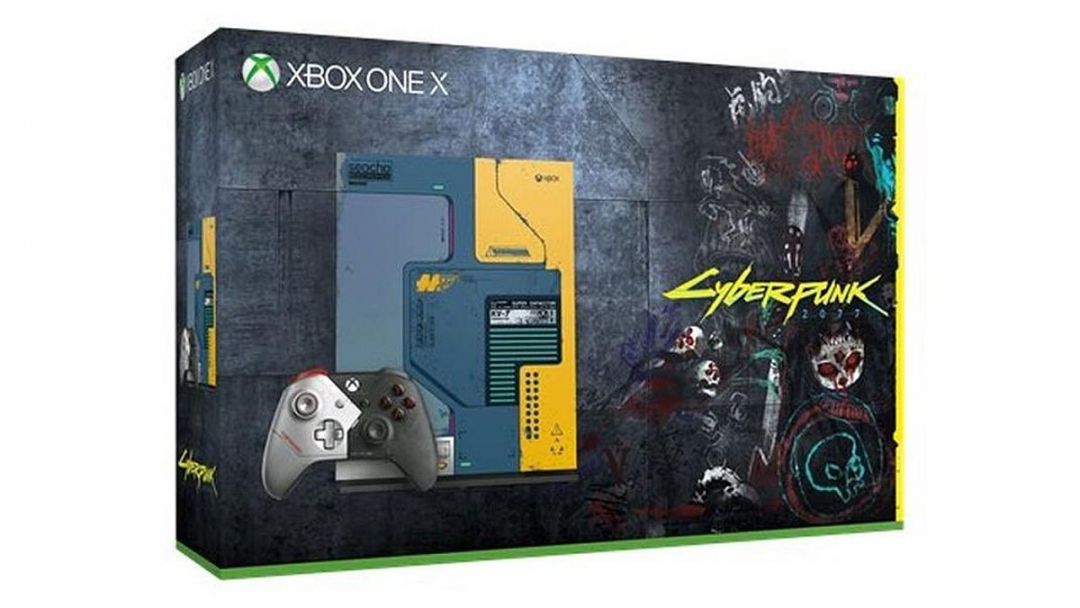 Cyberpunk-themed Xbox