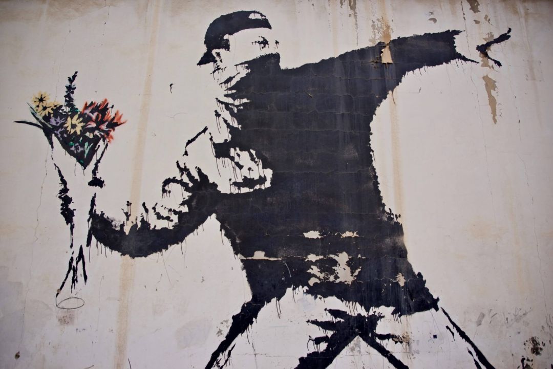 картина арт Banksy художник